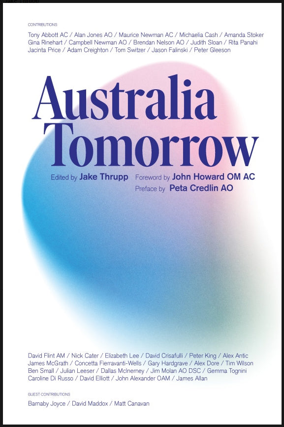 Australia Tomorrow edited by Jake Thrupp