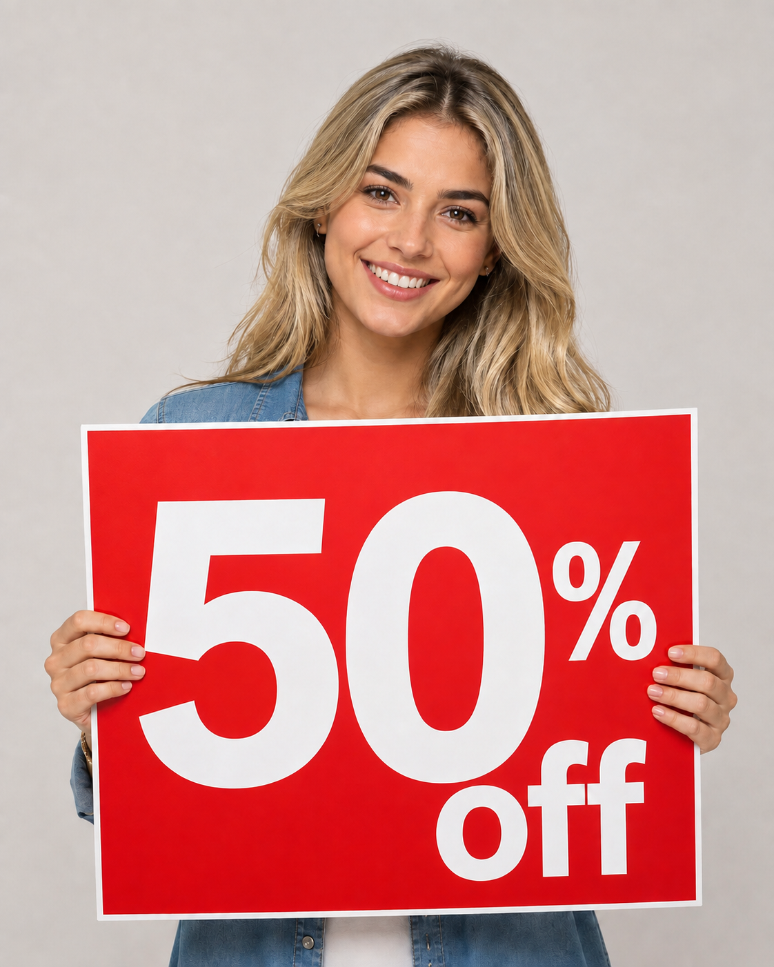 Up to fifty percent off (50%) clearance books